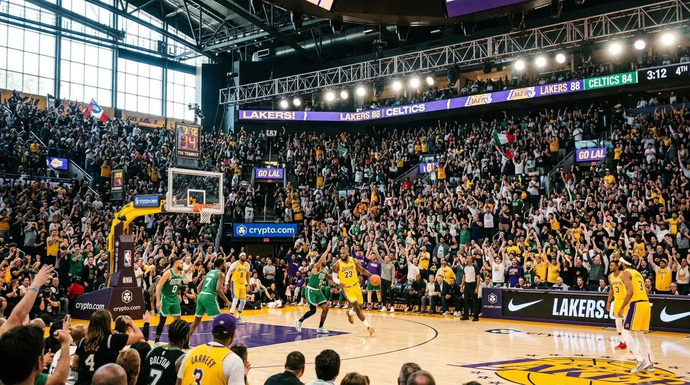 Pantalla de ordenador mostrando graficos de cuotas de apuestas NBA en un escritorio de analista